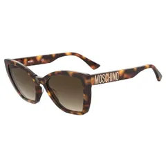 モスキーノ レディース アクセサリー サングラス・アイウェア Moschino Womens Round Sunglasses Havana 2のサムネイル