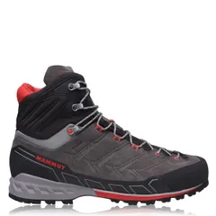 マムート メンズ シューズ スニーカー ブーツ レース レザー Mammut Mens Waterproof Lace Up Leather Lined Trekking Boots TitanSpiのサムネイル