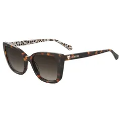 モスキーノ レディース アクセサリー サングラス・アイウェア Moschino Womens Round Sunglasses Pattern Havanaのサムネイル