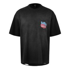 リプレゼント メンズ トップス Tシャツ Represent Mens Beach Boys Tee Oversized TShirt Stained Black ブラック