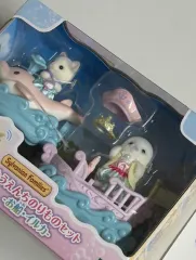 シルバニアファミリー 遊園地 プレイパーク セット アザラシ ラテ 猫のサムネイル