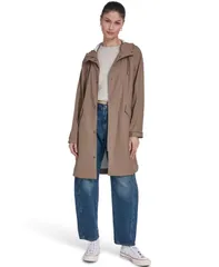 リーバイス レディース アウター ジャケット・ブルゾン Levis Womens Raglan Sleeve Rain Jacket Pine Barkのサムネイル