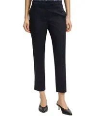 ヒューゴボス レディース ボトムス カジュアルパンツ コットン Hugo Boss by Womenstretch Cotton SlimFit Pants Dark Blue ブルーのサムネイル