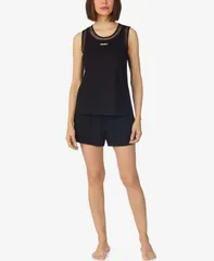 ダナ キャラン ニューヨーク レディース トップス タンクトップ ショートパンツ ノースリーブ DKNY Sleepwear Womensleeveless Tank Top and Boxer Shのサムネイル