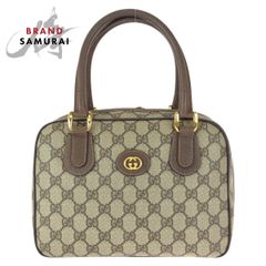 美品 GUCCI グッチ シェリーライン ベージュ ブラウン GGキャンバス