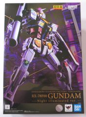 BANDAI SPIRITS 초합금×GUNDAM FACTORY YOKOHAMA GUNDAM FACTORY YOKOHAMA RX-78F00 건담 Night illuminated ver.