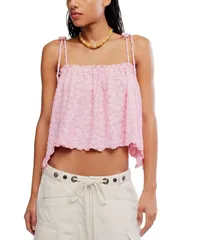 フリーピープル レディース トップス シャツ フラワー柄 ノースリーブ フラワー Free People Womens Briana Floral Sleeveless Top Festival Flのサムネイル