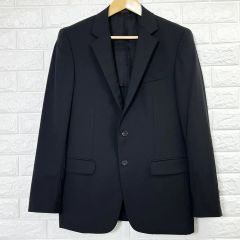 美品【超希少 XL】イタリア製アンジェリコ ブラックスーツ