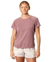 マーモット レディース トップス シャツ 半袖 Marmot Womens Uptrail ShortSleeve Top Light Mauveのサムネイル