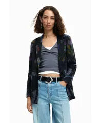 デジグアル レディース アウター ジャケット・ブルゾン ブレザー Desigual Womens Blazer collage Black ブラックのサムネイル
