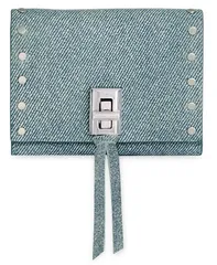 レベッカミンコフ レディース アクセサリー 財布 Rebecca Minkoff Darren Metro Compact Wallet Denim デニムのサムネイル