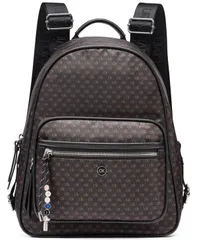 カルバンクライン レディース バッグ バックパック・リュックサック Calvin Klein Caius Top Handle Backpack Messenger Brown KhakiBlackのサムネイル