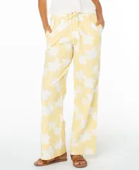 ロキシー レディース ボトムス カジュアルパンツ Roxy Womens Mavericks Pinstripe RelaxedFitrouser Pants RaffiaWild Waikikiのサムネイル