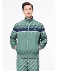 セルジオタッキーニ メンズ アウター ジャケット・ブルゾン Sergio Tacchini Mens men Quadretto Track Jacket Duck green グリーンのサムネイル