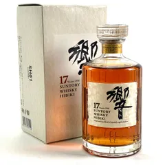 【東京都内限定お届け】 サントリー SUNTORY 響 17年 裏ゴールドラベル 700ml 国産ウイスキー 【古酒】のサムネイル