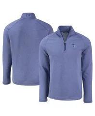 カッターアンドバック メンズ アウター パーカー・スウェット シャツ フリース Cutter Buck Mens Heather Blue Duke Blue Devils Peshastin Ecoのサムネイル