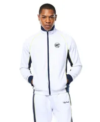 セルジオタッキーニ メンズ アウター ジャケット・ブルゾン Sergio Tacchini Mens Corsa Track Jacket Brilliant white ホワイトのサムネイル