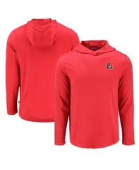 カッターアンドバック メンズ アウター パーカー・スウェット Cutter Buck Mens Red NC State Wolfpack Coastlinepicomfort Eco Long Slのサムネイル