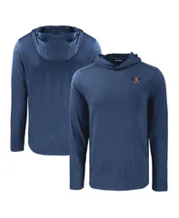 カッターアンドバック メンズ アウター パーカー・スウェット Cutter Buck Mens Navy Auburn Tigers Coastlinepicomfort Eco Long Sleevのサムネイル