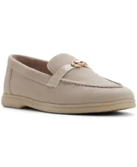 アルド レディース シューズ スリッポン・ローファー ALDO Womens Crerasso Round Toe Loafers Gray Multi Suede グレーのサムネイル