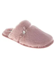 バッジェリーミシュカ レディース シューズ サンダル Badgley Mischka Womens Bow Slippers Pink ピンクのサムネイル