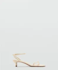 マンゴ レディース シューズ サンダル MANGO Womens CrissCrosstrapsandals Vanillaのサムネイル