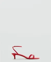 マンゴ レディース シューズ サンダル MANGO Womens CrissCrosstrapsandals Red レッドのサムネイル