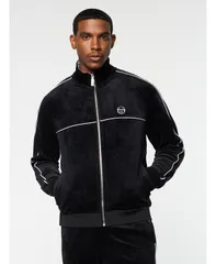 セルジオタッキーニ メンズ アウター ジャケット・ブルゾン Sergio Tacchini Mens Lioni Velour Track Jacket Black beauty ブラックのサムネイル