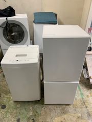 横浜市内配達】簡易乾燥機能つき！家電3点セット 電子レンジ・冷蔵庫