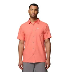 コロンビア メンズ トップス シャツ Columbia Menslack Tide Camp Shirt Melonade