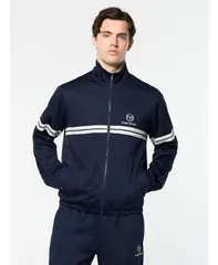 セルジオタッキーニ メンズ アウター ジャケット・ブルゾン メッシュ Sergio Tacchini Mens Arturo Mesh Track Jacket Maritime bluequietのサムネイル