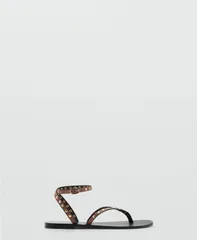 マンゴ レディース シューズ サンダル MANGO Womenstudded Sandals Leatherのサムネイル