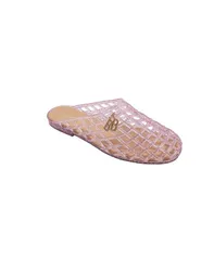 ベベ レディース シューズ サンダル Bebe Women s Jelly Sandals Cute Flat Sandals Jelly Shoes for Women with Danglingのサムネイル