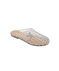 ベベ レディース シューズ サンダル Bebe Women s Jelly Sandals Cute Flat Sandals Jelly Shoes for Women with Danglingのサムネイル