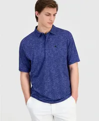 トッミーバハマ メンズ トップス ポロシャツ 半袖 Tommy Bahama Mens Palm DuneshortSleeve Polo Shirt Bering Blue ブルーのサムネイル