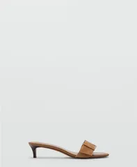 マンゴ レディース シューズ サンダル レザー ヒール MANGO Womens Buckleather Heeled Sandalsand サンドのサムネイル