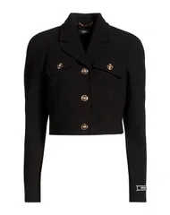 ヴェルサーチ レディース アウター ジャケット・ブルゾン テーラードジャケット VERSACE Black ブラックのサムネイル