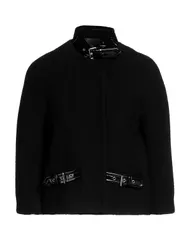 モスキーノ レディース アウター ジャケット・ブルゾン MOSCHINO Black ブラックのサムネイル