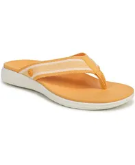 バイオニック レディース シューズ パンプス サンダル Vionic Womens Indigo Thong Sandals Amber yellow multi nylon イエローのサムネイル