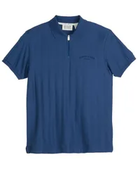 スコッチアンドソーダ メンズ トップス ポロシャツ 半袖 SCOTCH SODA Mens Popcorn Textu red QuarterZip ShortSleeve Polo Shirt Saのサムネイル