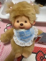 ご当地 モンチッチ 神戸限定 ぬいぐるみ 水色 - メルカリ
