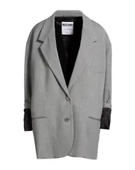 モスキーノ レディース アウター ジャケット・ブルゾン テーラードジャケット MOSCHINO Gray グレーのサムネイル