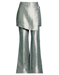 ガニー レディース ボトムス カジュアルパンツ フレアカットパンツ GANNI Silver シルバー