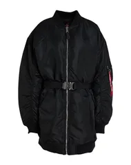アルファインダストリーズ レディース アウター ジャケット・ブルゾン ALPHA INDUSTRIES Black ブラックのサムネイル