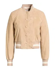 ジバンシー レディース アウター ジャケット・ブルゾン レザーブルゾン GIVENCHY Beige ベージュのサムネイル