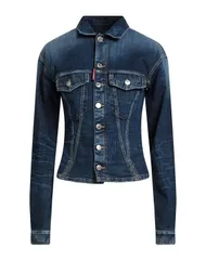 ディースクエアード レディース アウター ジャケット・ブルゾン デニムブルゾン DSQUARED2 Blue ブルーのサムネイル