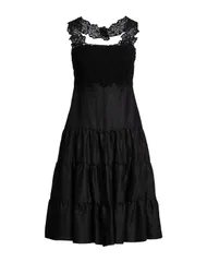 エルマンノ シェルヴィーノ レディース トップス ワンピース ERMANNO SCERVINO Black ブラックのサムネイル