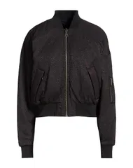 ヴェルサーチ レディース アウター ジャケット・ブルゾン ボンバージャケット VERSACE JEANS COUTURE Black ブラックのサムネイル