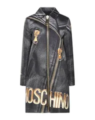モスキーノ レディース アウター コート MOSCHINO Charcoal チャコールのサムネイル