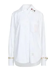 トムブラウン レディース トップス シャツ THOM BROWNE White ホワイトのサムネイル